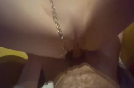 Одел на девочку поводок и жестко чпокнул перед камерой 5